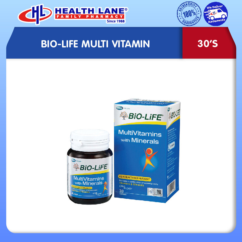 BIO-LIFE MULTI VITAMIN (30'S)